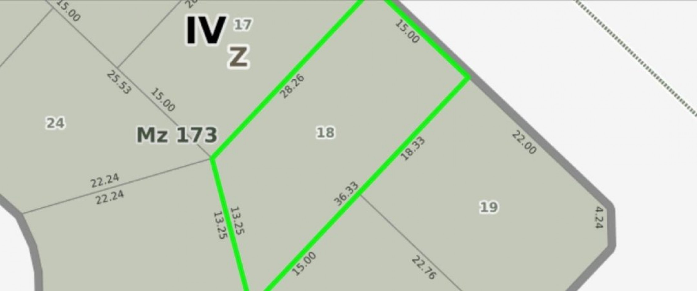 VENTA LOTE - TERRENO ZONIFICACION R7