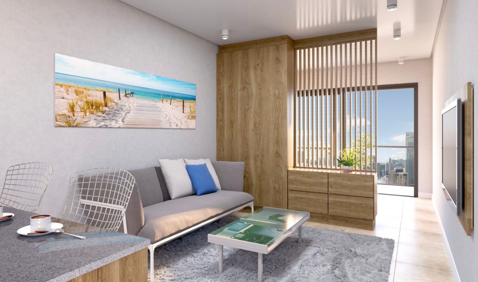 VENTA MONOAMBIENTE EN POZO SAN JOSE CON PARRILLA