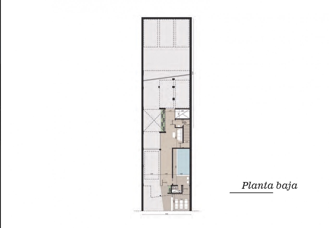 VENTA MONOAMBIENTE EN POZO SAN JOSE CON PARRILLA